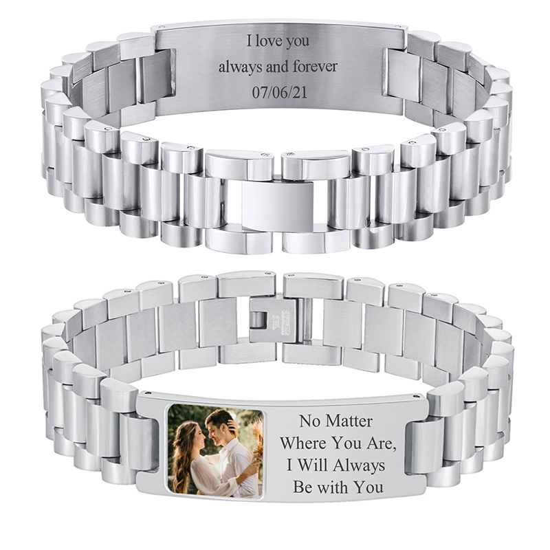 Fitness Tracker Band - Pulseira de relógio com texto de