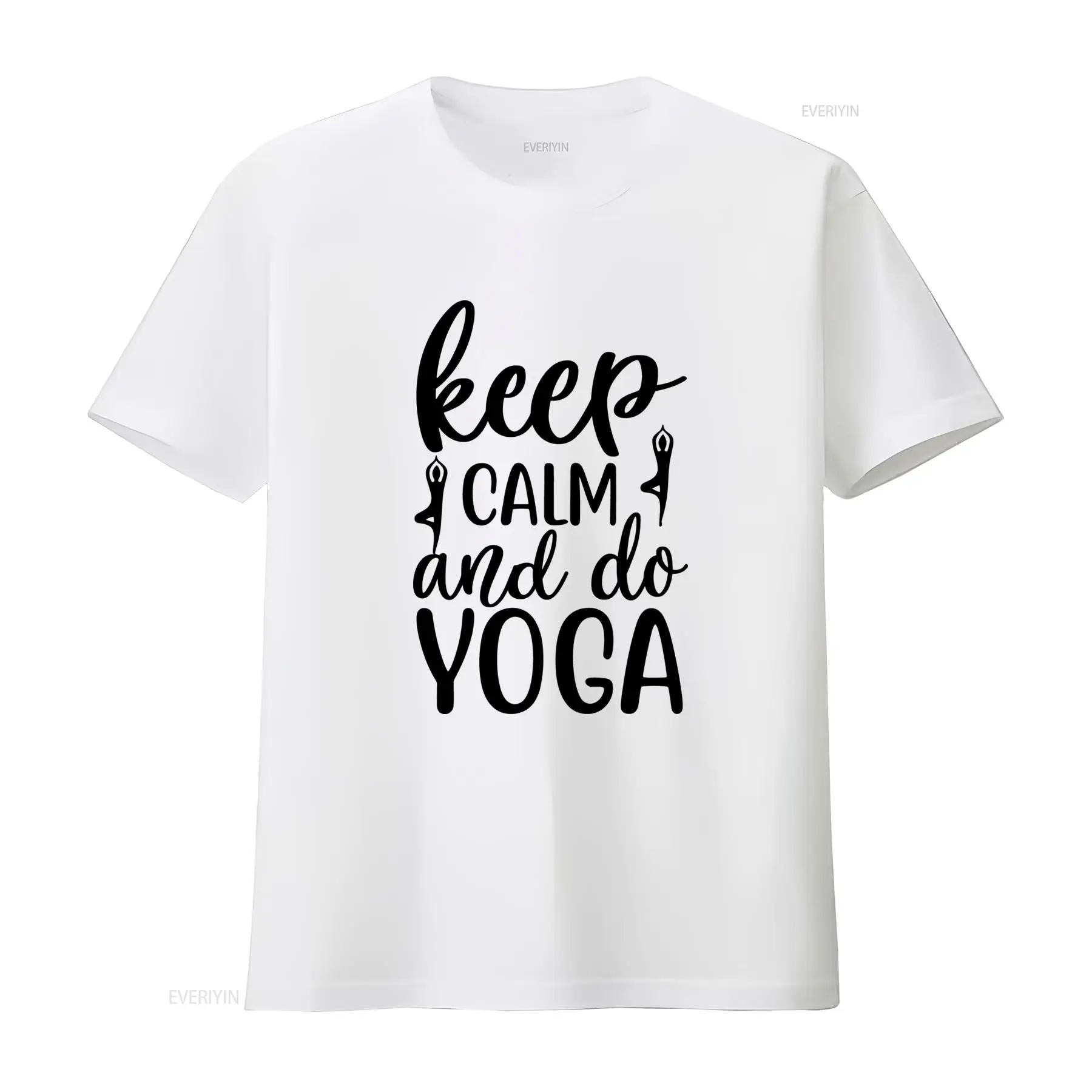 Yoga Fitness Quotes - Camiseta Keep Calm and Do Yoga
