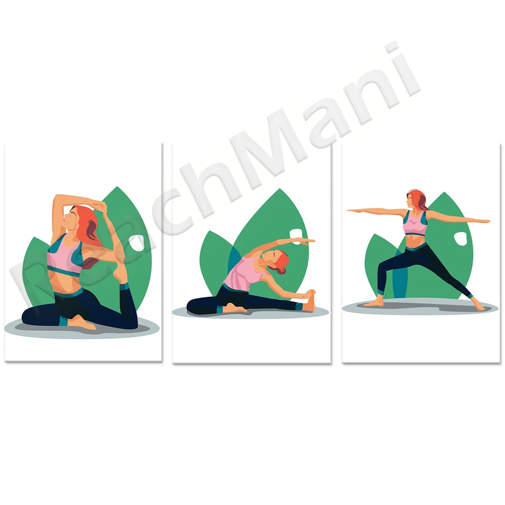 Yoga Fitness Quotes - Pôster de Yoga com Citação 'Inhale