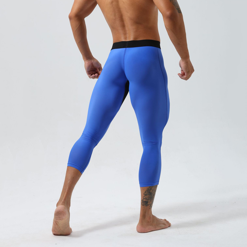 Yoga Fitness For Men - Calças de Compressão Masculinas de Cintura