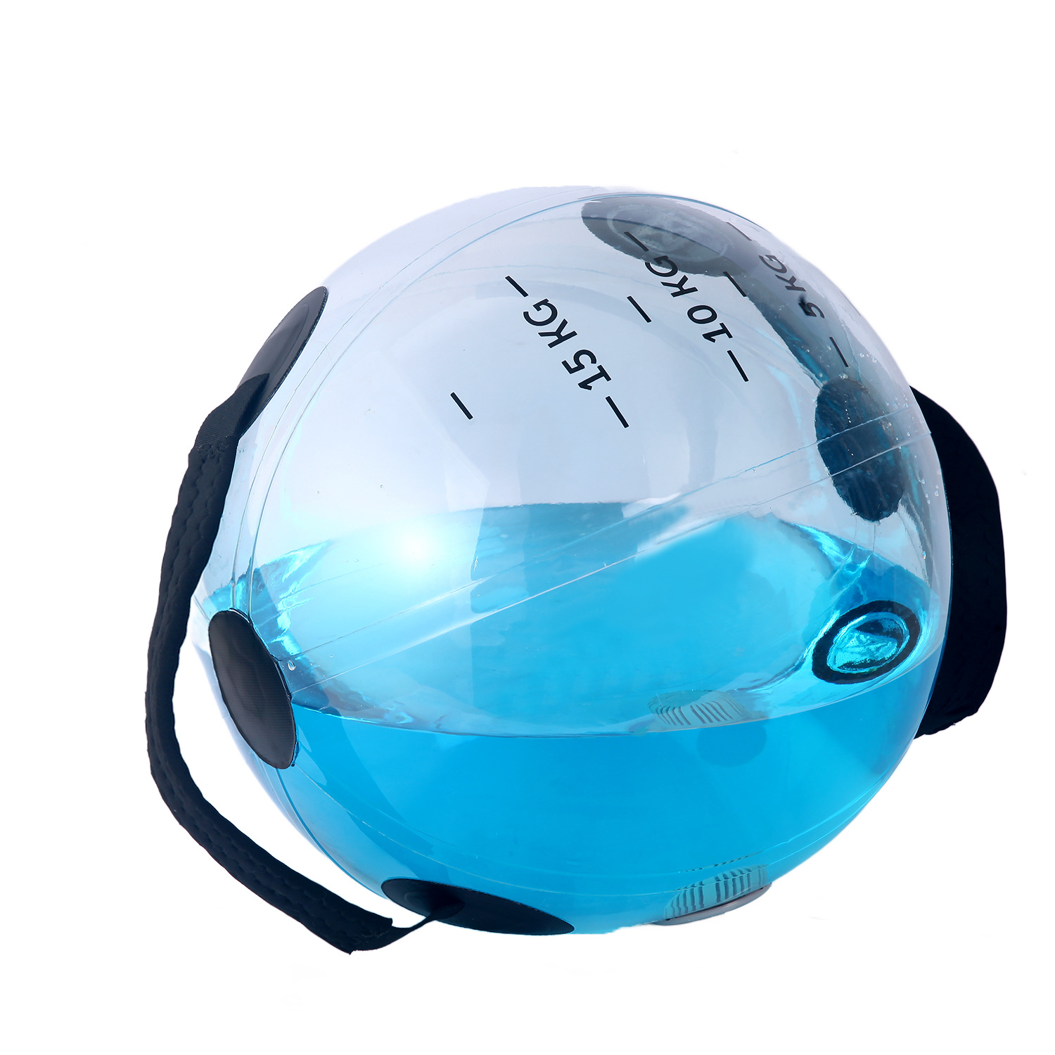 Bosu Ball Balance - Bola de Água Ajustável 20kg/44lbs, Saco