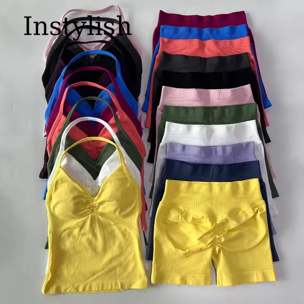 Yoga Và Fitness - Conjunto de Yoga Sem Costura para