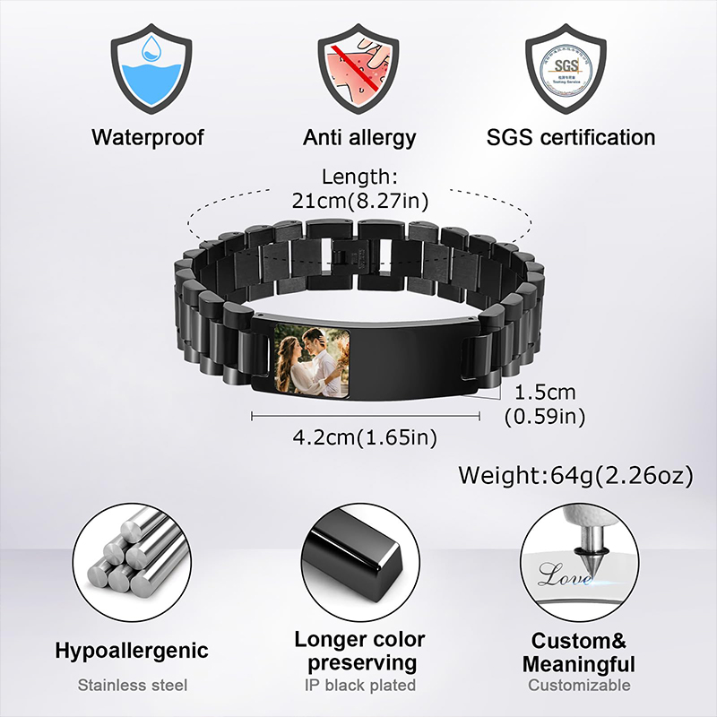 Pulseira de relógio com texto  - Fitness Tracker Band avaliação e preço