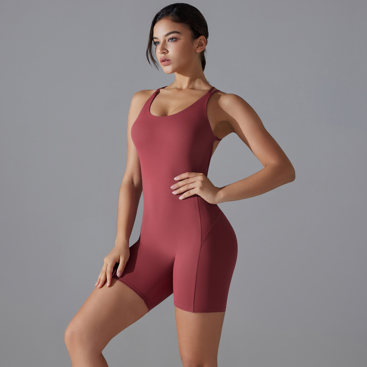 Conjunto de yoga sexy sem cost - Yoga Overall Fitness avaliação e preço