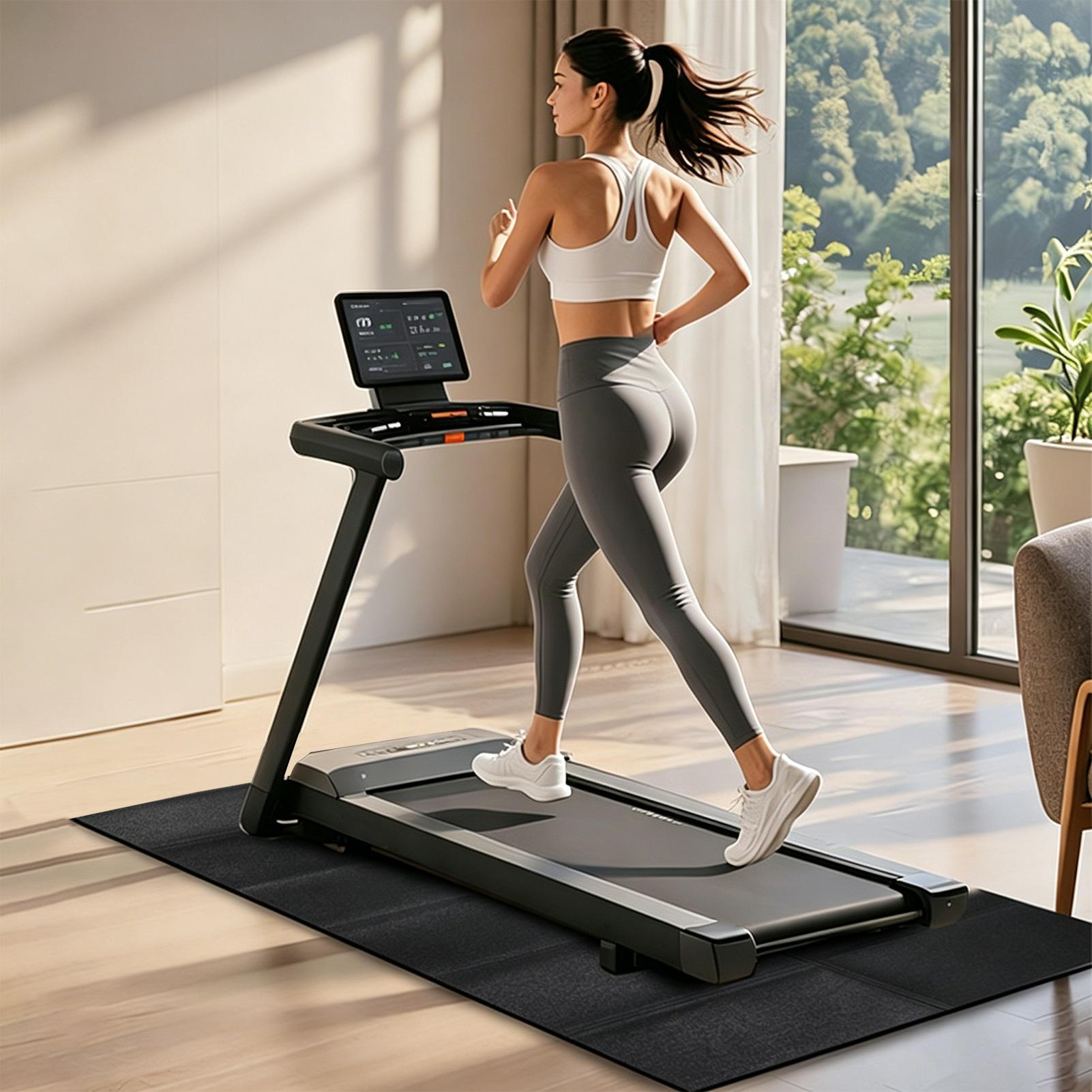 Tapete para esteira, absorvent - Gym Floor Mats avaliação e preço