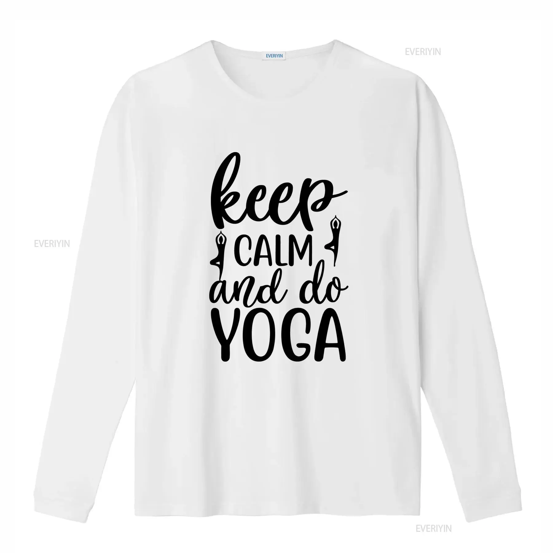 Camiseta Keep Calm and Do Yoga - Yoga Fitness Quotes avaliação e preço