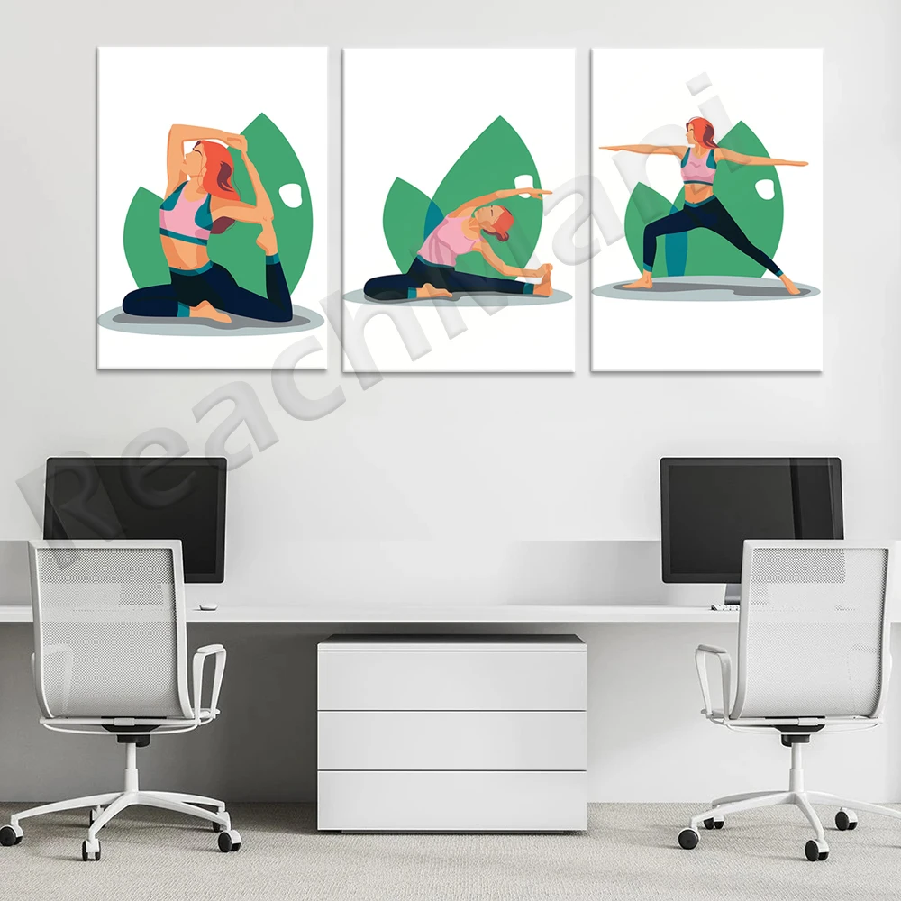 Pôster de Yoga com Citação 'In - Yoga Fitness Quotes avaliação e preço