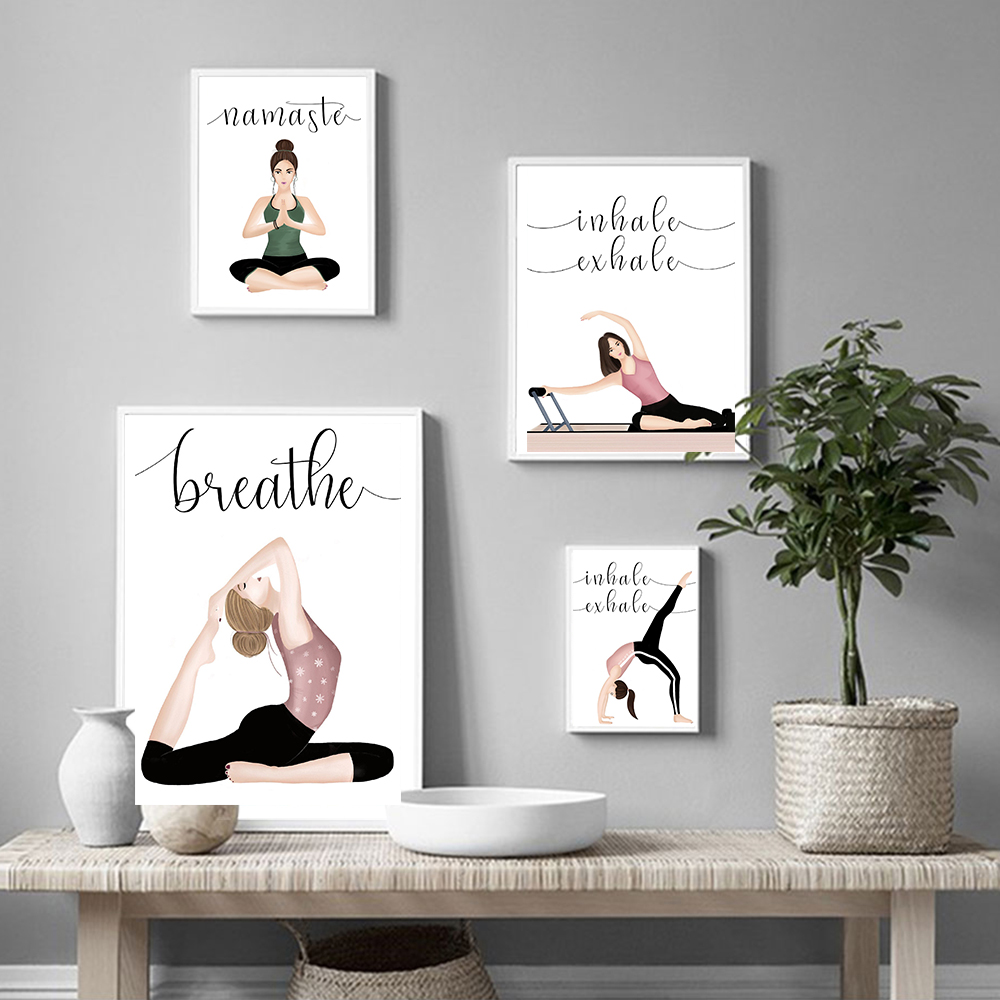 Inalar exalar citação yoga car - Yoga Fitness Quotes avaliação e preço