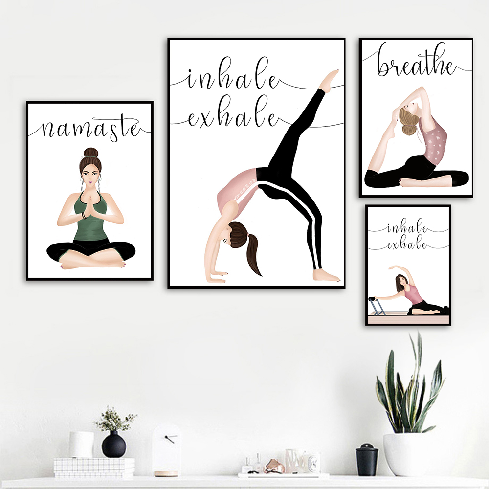 Inalar exalar citação yoga car - Yoga Fitness Quotes avaliação e preço