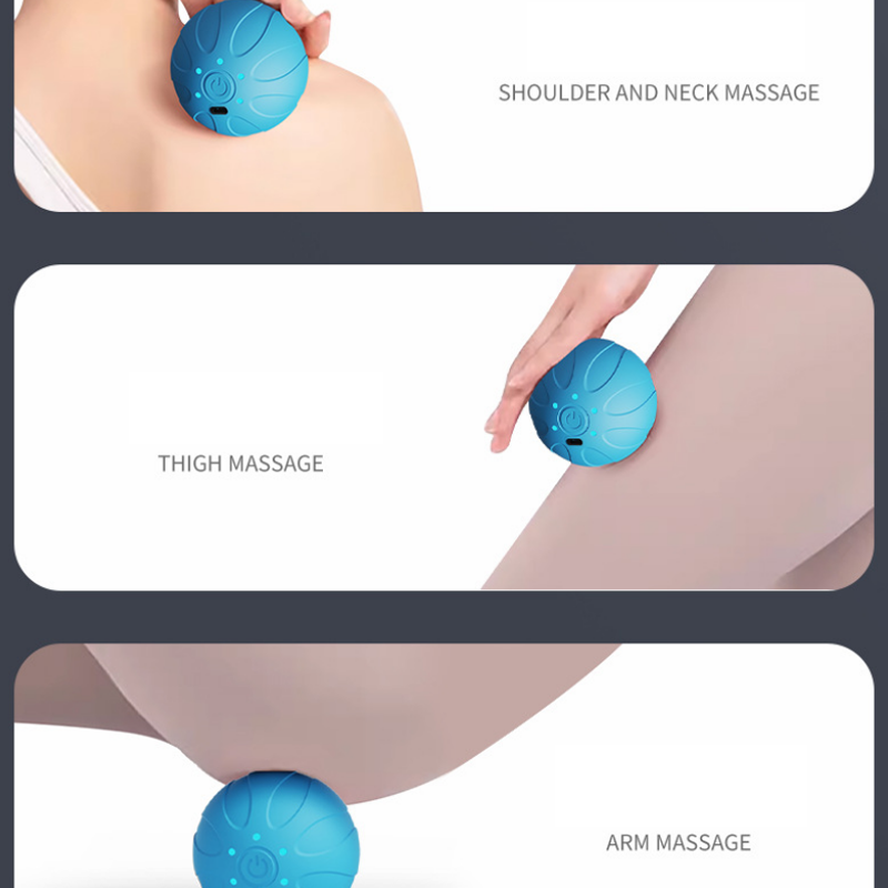 Nova Bola de Massagem Vibratór - Yoga Fitness Kit avaliação e preço