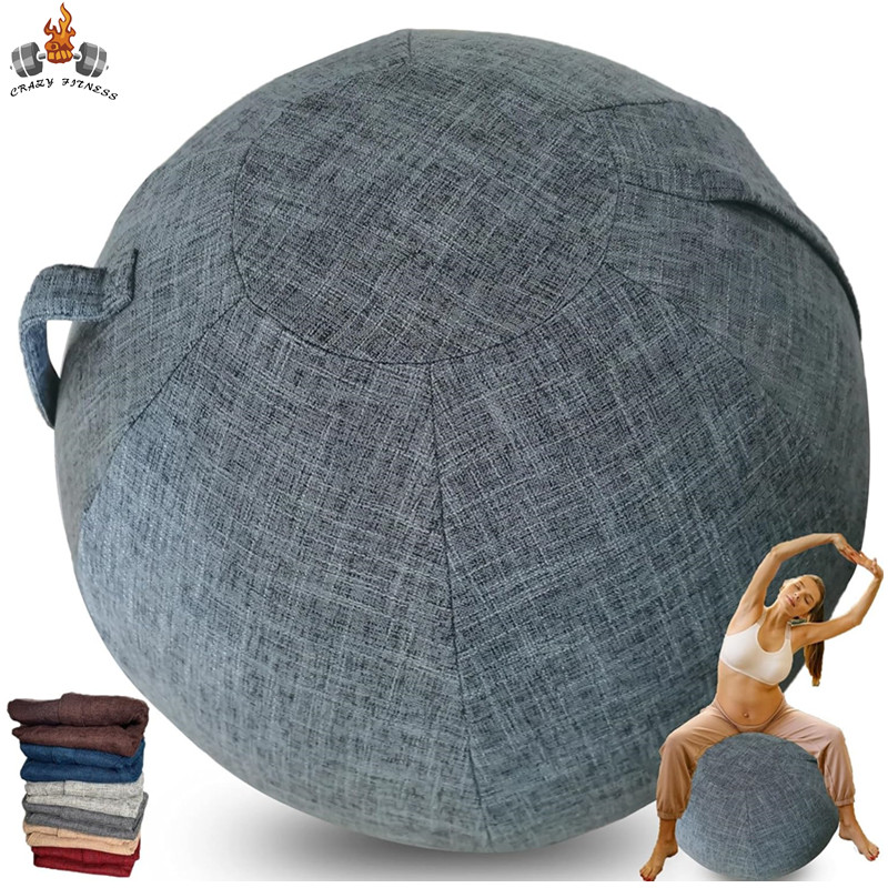 55/65/75cm yoga bola capa prot - Bosu Ball Balance avaliação e preço