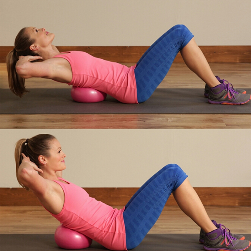 Novo 25cm bola de yoga exercíc - Bosu Ball Balance avaliação e preço