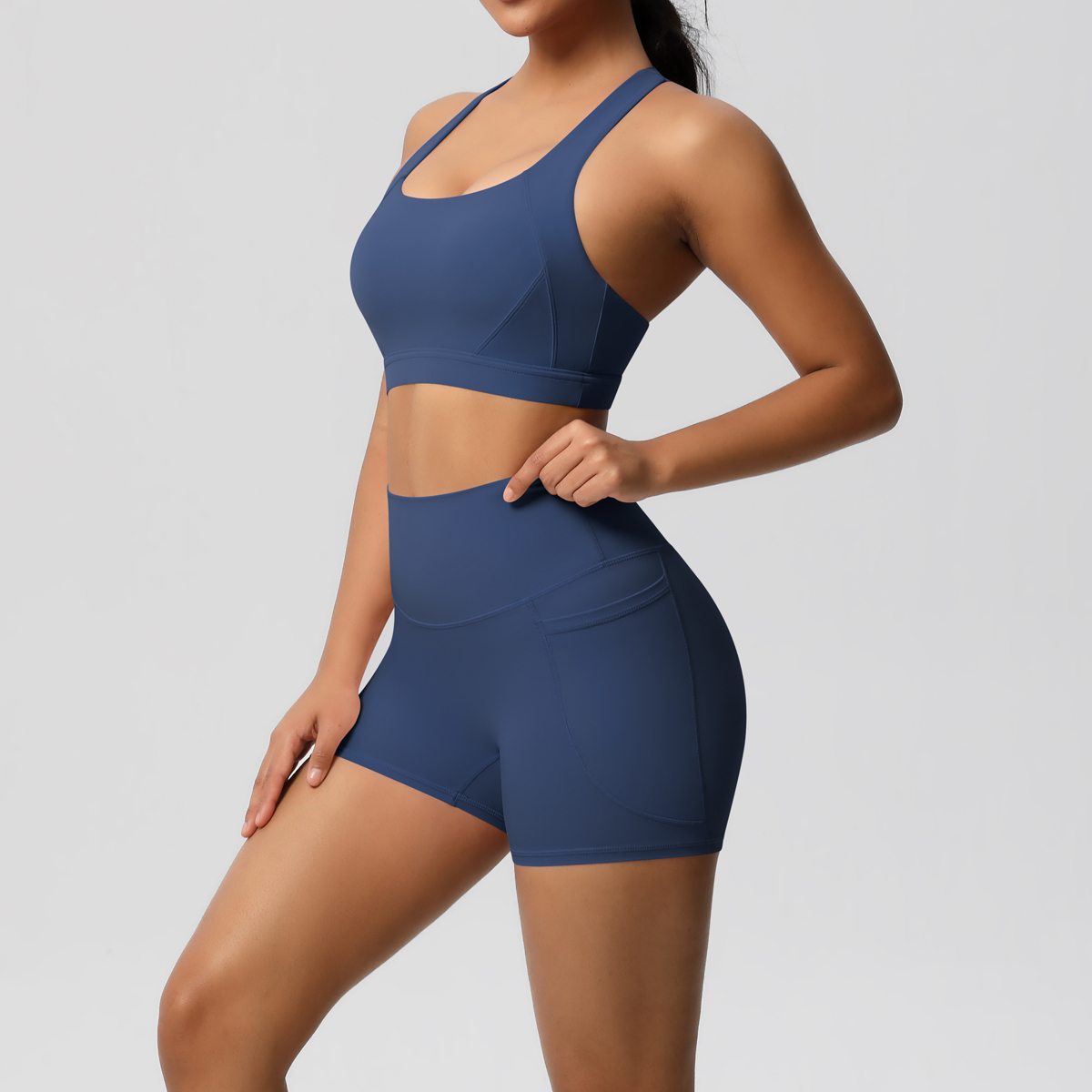 2 pçs roupas esportivas com bo - Yoga Fitness Kleidung avaliação e preço