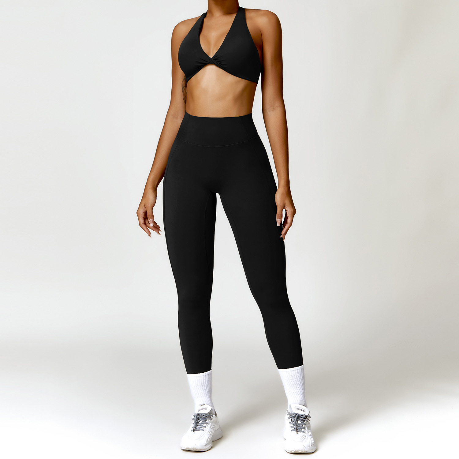 Conjunto de ioga feminina de d - Yoga Fitness Kleidung avaliação e preço