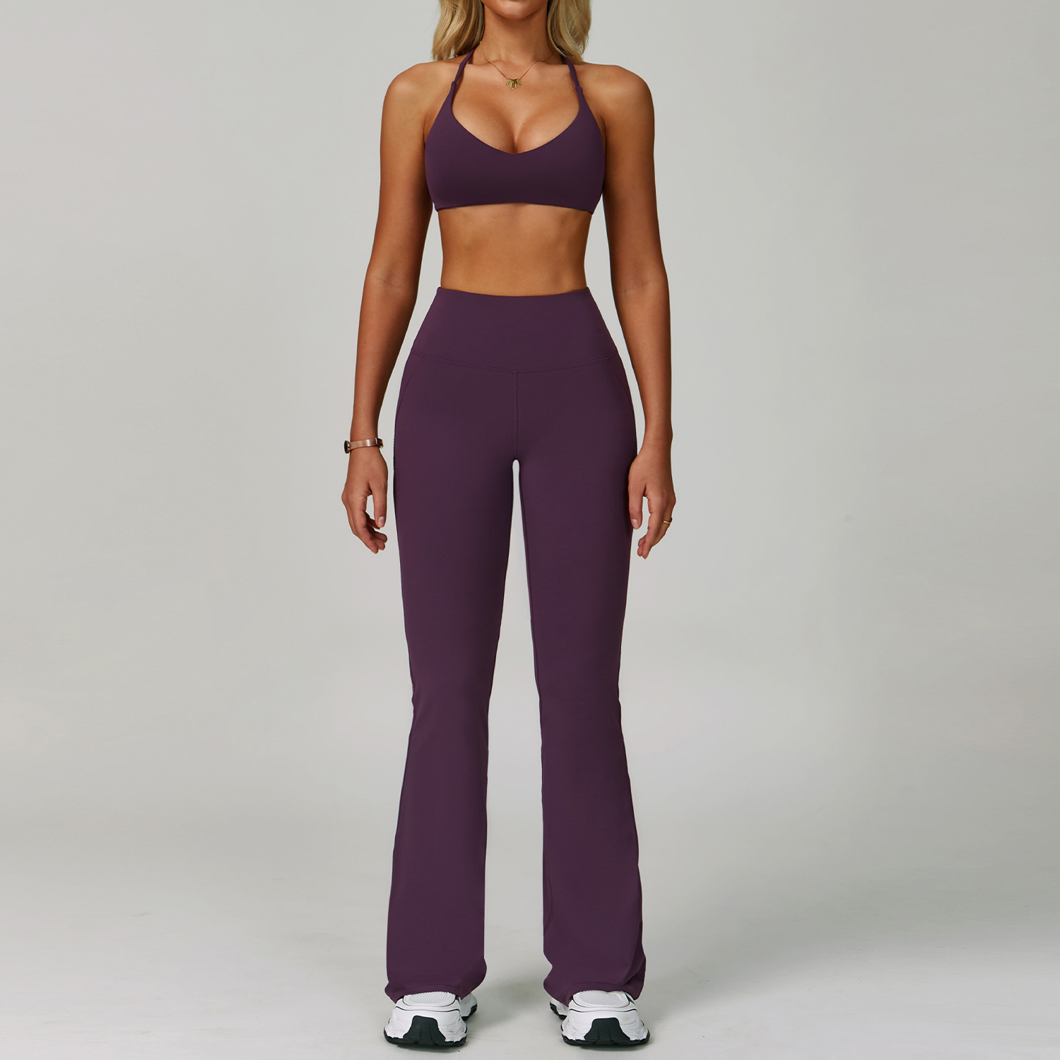 Conjunto de Yoga Feminino 2 Pe - Yoga Fitness Kleidung avaliação e preço