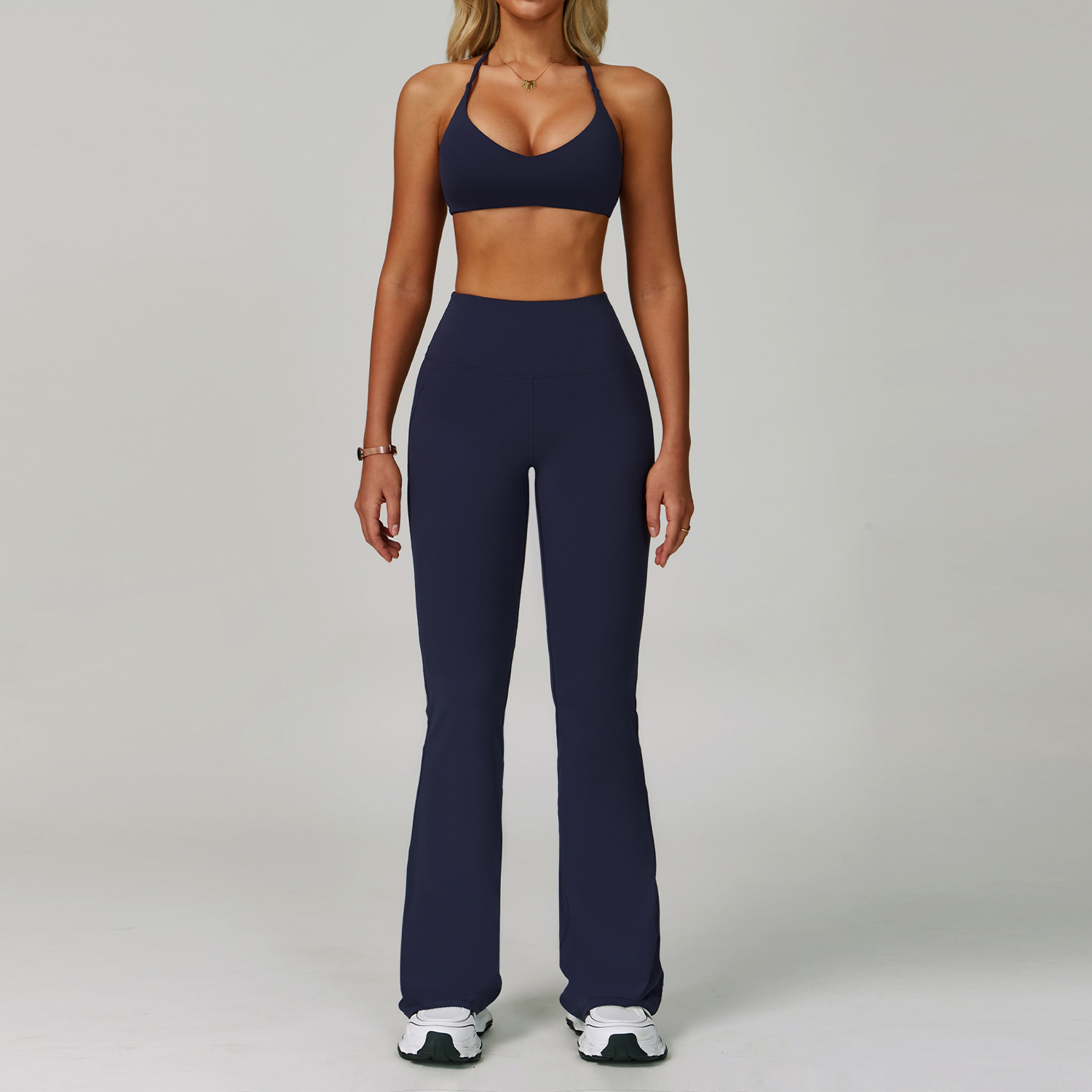 Conjunto de Yoga Feminino 2 Pe - Yoga Fitness Kleidung avaliação e preço