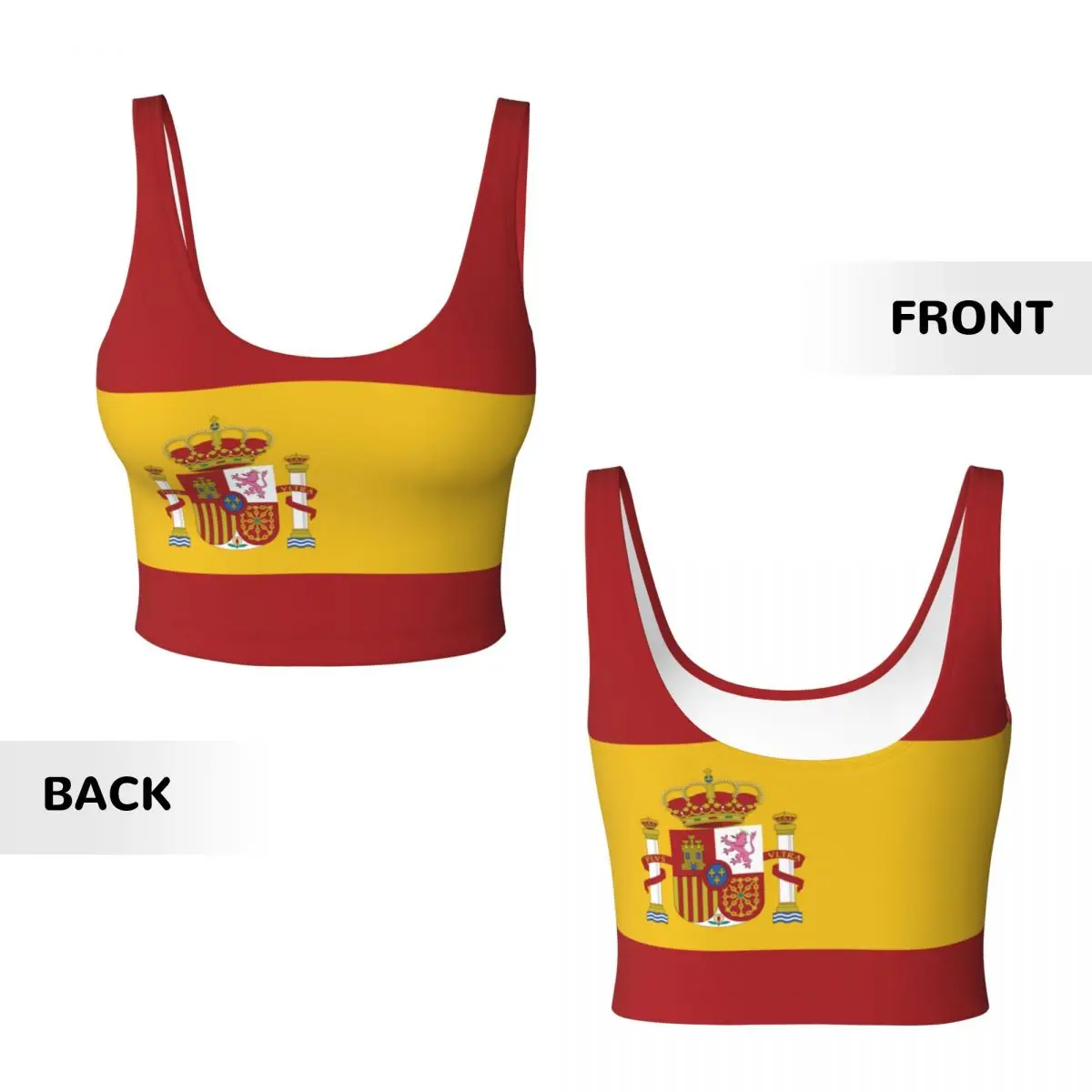 Tops básicos com bandeira da E - Yoga Và Fitness avaliação e preço