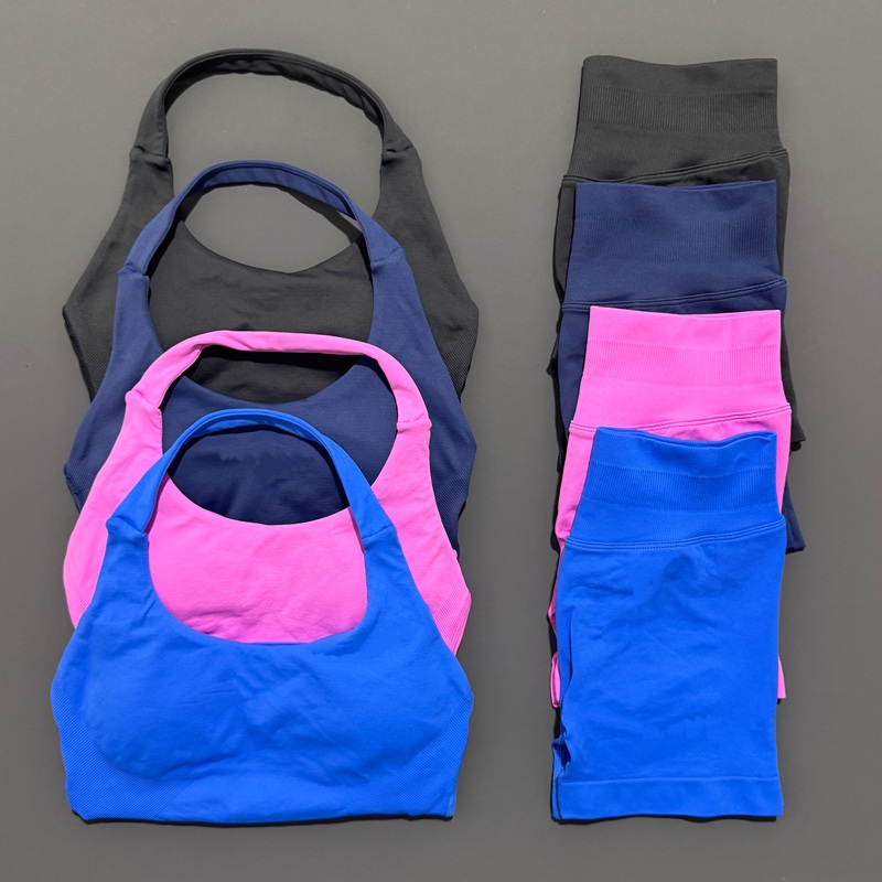 2 pic histello conjunto esport - Yoga Fitness Kleidung avaliação e preço