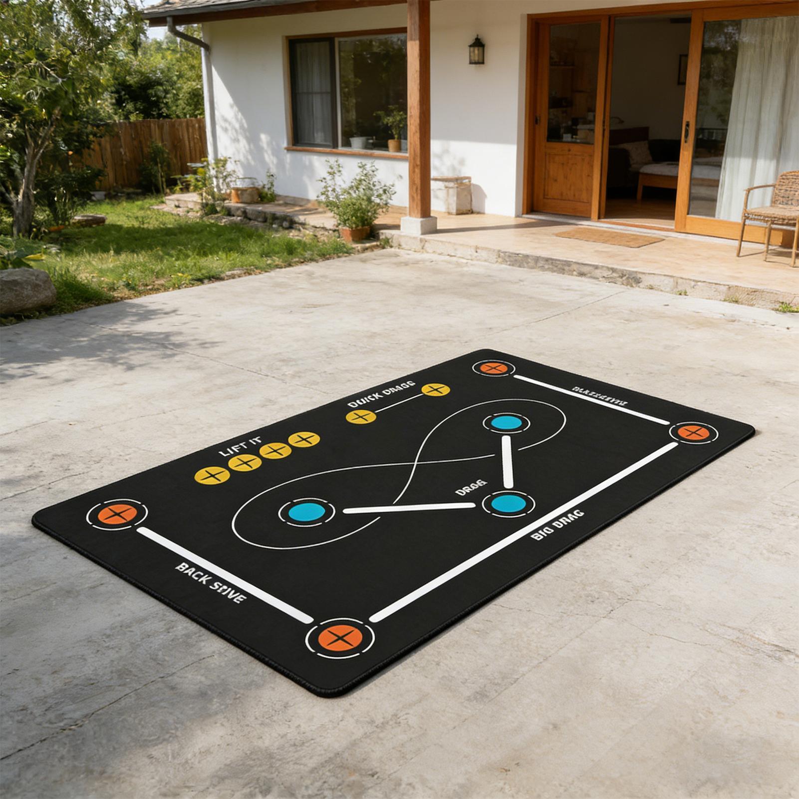 Tapete de treinamento de futeb - Gym Floor Mats avaliação e preço